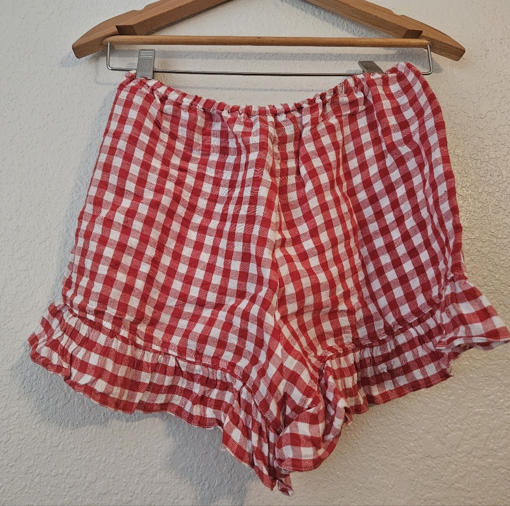 Sleeper Red Gingham Lounge Set, Small - image 7